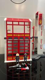 Playmobile brandweerkazerne, Kinderen en Baby's, Speelgoed | Playmobil, Ophalen of Verzenden, Zo goed als nieuw