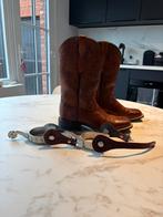 Western boots + spurs te koop, Ophalen, Zo goed als nieuw, Western