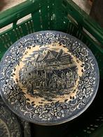 Delft blauw bord, Ophalen
