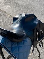 Zadel Kieffer 17.5 inch. Zwart, Dieren en Toebehoren, Ophalen, Gebruikt, Dressuur