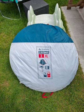 2 seconden Tent 3 personen xl, Ophalen, Gebruikt, Tot en met 3