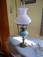 quinquet lamp in opaline, Ophalen of Verzenden