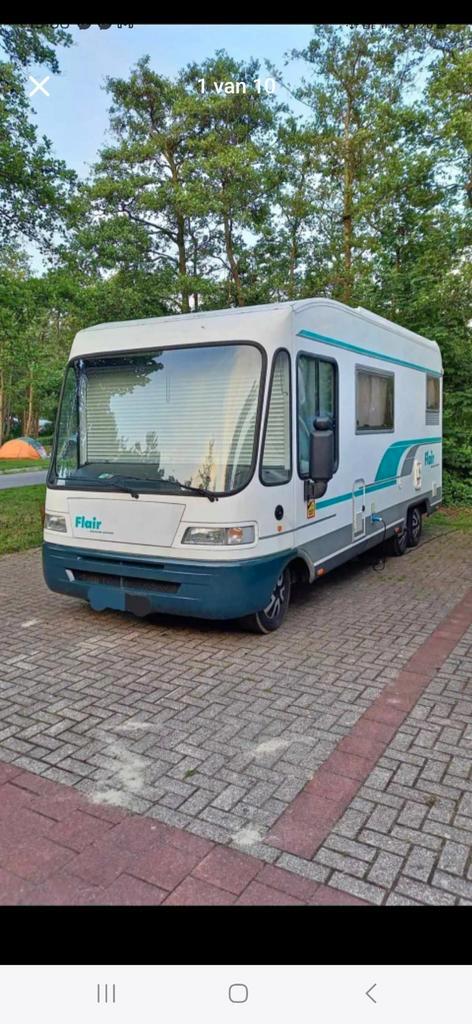 Niesmann Bischoff Flair mobilhome, Caravans en Kamperen, Mobilhomes, Particulier, Integraal, Ophalen
