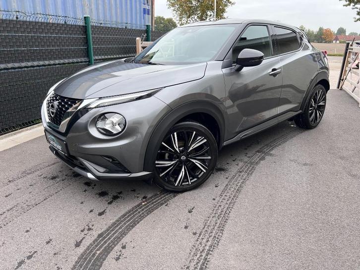 Nissan Juke 1.0 DIG-T N-Design CAMERA/NAVI/FABRIEKSGARANTIE, Auto's, Nissan, Bedrijf, Te koop, Juke, ABS, Achteruitrijcamera, Airbags