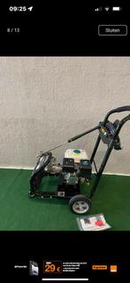 Hogedruk reiniger (highpressure washer), Tuin en Terras, Hogedrukreinigers, Ophalen, Nieuw, Benzine, Met autostop en -start