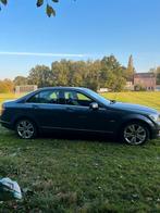 ZEER PROPERE MERCEDES  C 200 CDI BJ.2010, Auto's, Mercedes-Benz, Euro 5, Parkeersensor, Zwart, Blauw