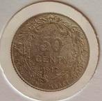 50 centiem Albert I 1912 Vl Zilver, Ophalen of Verzenden, Zilver, Zilver