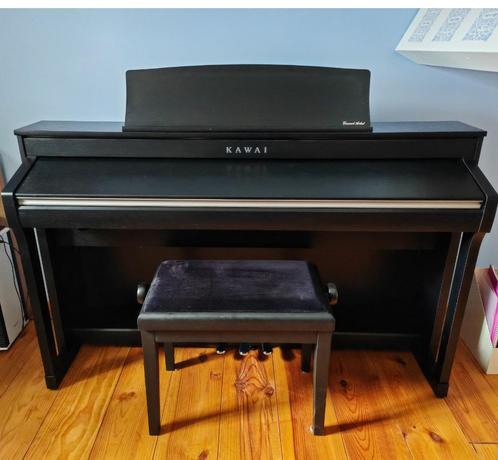 Kawai Piano CA58, Muziek en Instrumenten, Piano's, Zo goed als nieuw, Piano, Zwart, Digitaal, Ophalen