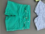 groene korte jeans broek, Limon, 98, Comme neuf, Enlèvement ou Envoi, Pantalon