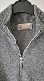 Brunello Cucinelli pullover grijs kasjmier, Ophalen of Verzenden, Zo goed als nieuw, Maat 56/58 (XL), Grijs