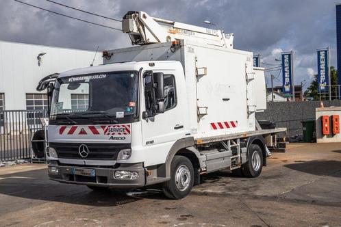 Mercedes-Benz ATEGO 818+COMILEV 140 TPC, Autos, Camions, Entreprise, Achat, Vitres électriques, Mercedes-Benz, Autres carburants