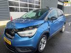 Opel Crossland X 1.2 Turbo Ultimate AUTOMAAT|PANORAMADAK, Auto's, Opel, 840 kg, Gebruikt, Euro 6, Blauw