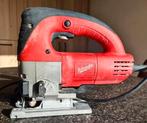 decoupeerzaag Milwaukee, Doe-het-zelf en Bouw, Gebruikt, 600 tot 1200 watt, Ophalen of Verzenden, Milwaukee