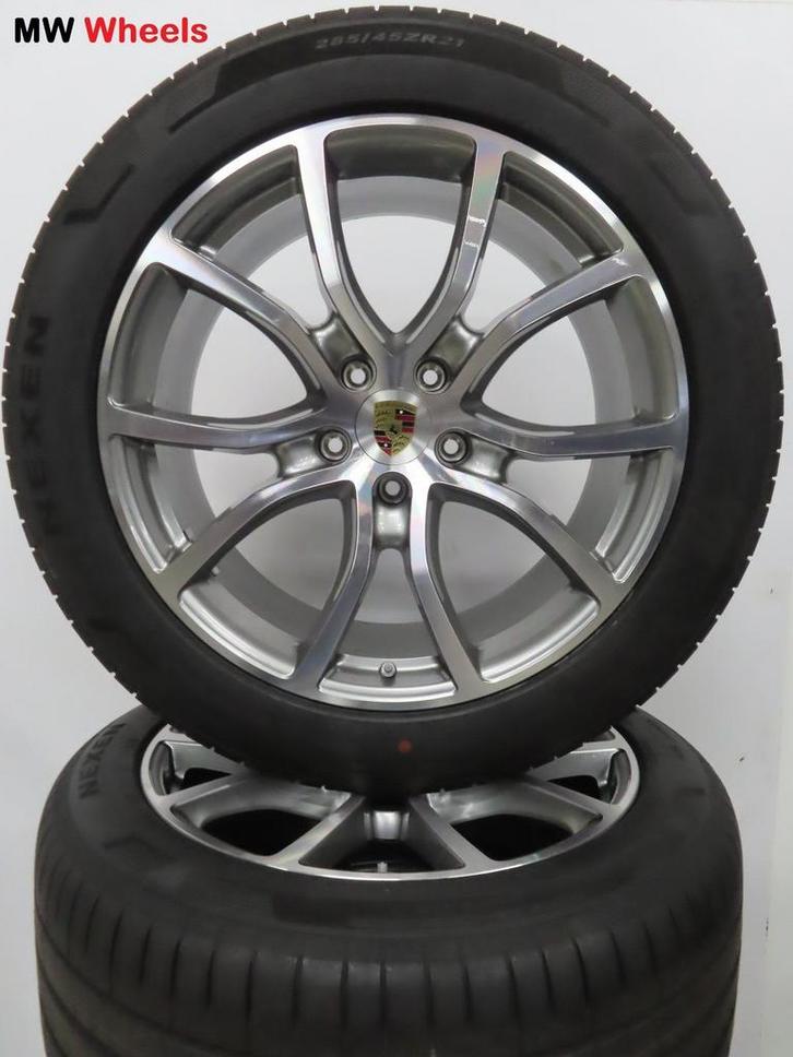 Porsche Cayenne 9Y3 coupe 2024 21 inch velgen zomerbanden, Auto-onderdelen, Banden en Velgen, Banden en Velgen, Zomerbanden, 21 inch