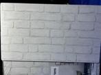 Mat witte PVC wandtegel baksteen RENOWALL 70 x 40 cm Dikte 4, Overige materialen, Zo goed als nieuw, Ophalen, 20 tot 50 mm