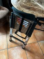 Telescopische ladder, Doe-het-zelf en Bouw, Ladders en Trappen, Ophalen, Zo goed als nieuw, Ladder