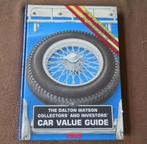 Dalton Watson collectors' & investors' car value guide 1989, Enlèvement ou Envoi