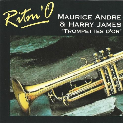 CD * MAURICE ANDRE & HARRY JAMES - RITM'O TROMPETTES D'OR, CD & DVD, CD | Jazz & Blues, Comme neuf, Jazz, 1940 à 1960, Enlèvement ou Envoi