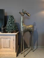 Kerst decoratie Standbeeld hert metaal, Ophalen, Nieuw