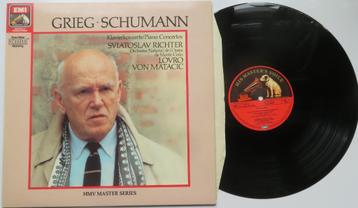 Grieg. Schuman. - Concerto pour clavier. LP, Orchestre ou Ballet, 12 pouces, Enlèvement ou Envoi, Utilisé