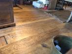plankenvloer in oude eik, Ophalen, Gebruikt, 25 tot 50 mm, Eiken