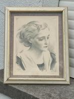 dessin signe louis buisseret, Antiquités & Art, Enlèvement ou Envoi