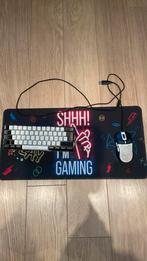 Keyboard + muis + muismat, Toetsenbord en muis-set, Azerty, Ophalen of Verzenden, Bedraad