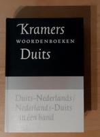 Kramers woordenboek Duits-Nederlands/Nederlands-Duits, Boeken, Ophalen of Verzenden, Kramers, Duits