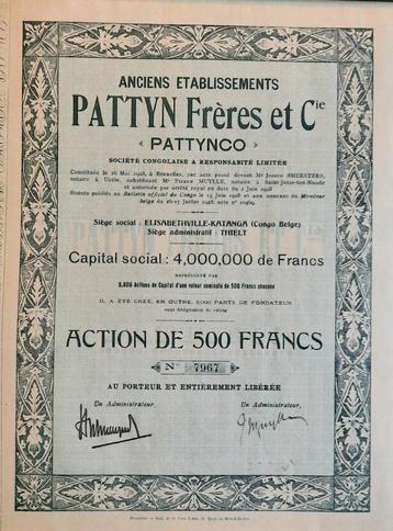  Pattynco - Elisabethville - 1928 beschikbaar voor biedingen
