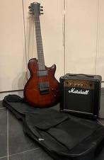 Set van Electrische Lag gitaar, versterker, gitaartas, Musique & Instruments, Instruments à corde | Guitares | Électriques, Autres marques