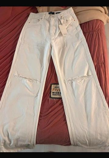 Bershka - White Wide leg beschikbaar voor biedingen