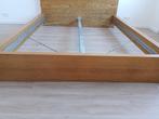 Cadre lit Ikea Malm 160x200, Huis en Inrichting, Slaapkamer | Bedden, Ophalen, Gebruikt, Bruin, Tweepersoons