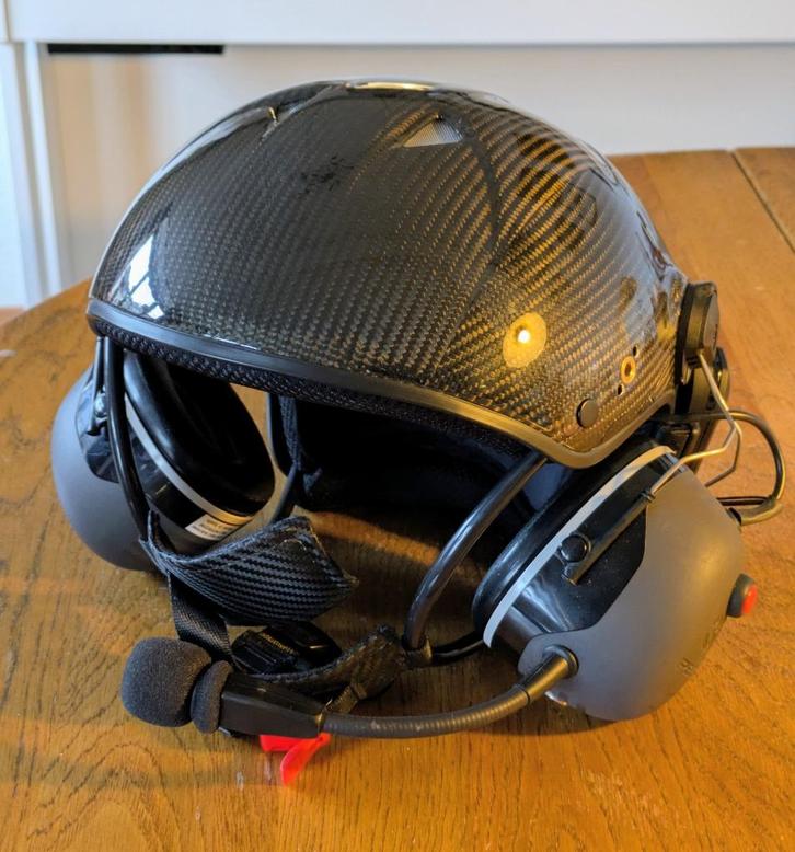 Horus communicatiehelm van NAC, Sport en Fitness, Zweefvliegen en Paragliding, Gebruikt, Paramotor, Ophalen of Verzenden
