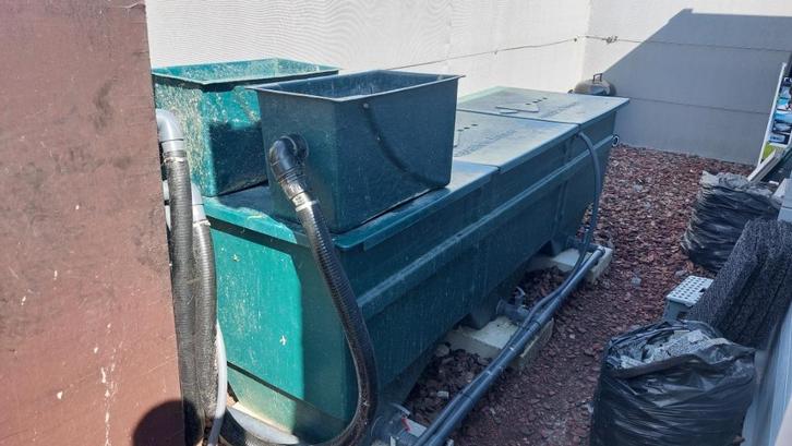 Volledige filterinstallatie voor grote (koi) vijver, Tuin en Terras, Vijvers, Zo goed als nieuw, Ophalen