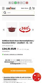 Grill Furst gietijzeren pot met deksel., Huis en Inrichting, Ophalen