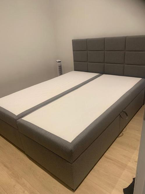 Boxspring, Huis en Inrichting, Slaapkamer | Bedden, Zo goed als nieuw, Tweepersoons, 210 cm, Ophalen