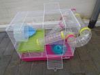 Hamsterkooi met toebehoren H 37 x B 48  x D 46 cm, Dieren en Toebehoren, Ophalen, Zo goed als nieuw, Overige typen