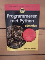 Programmeren met Python voor dummies, Livres, Enlèvement ou Envoi