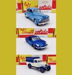 3 x SOLIDO - 1:43 - Franse modellen -, Hobby en Vrije tijd, Modelauto's | 1:43, Ophalen of Verzenden, Nieuw, Solido