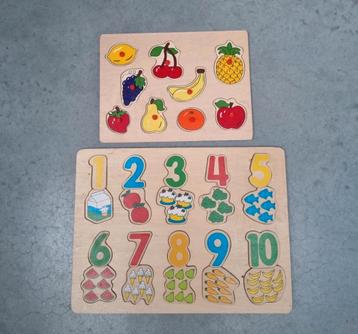 houten Legpuzzel voeding  beschikbaar voor biedingen