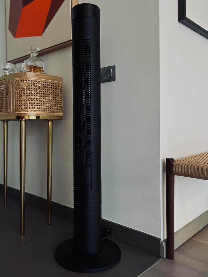 Torenventilator met afstandsbediening – 115 cm hoog, Elektronische apparatuur, Ventilatoren, Zo goed als nieuw, Torenventilator