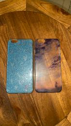 Iphone hoesjes (eerste 2 iphone 6)(zilver glitter iphone 7), IPhone 7, Enlèvement, Utilisé, Housse ou Sac