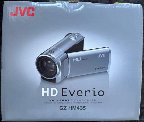 Caméra vidéo JVC EVERIO GZ-HM435 Full HD, Audio, Tv en Foto, Videocamera's Digitaal, Zo goed als nieuw, Camera, Geheugenkaart