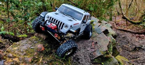 RC Crawler 1/10 Axial SCX10 Gladiator, Hobby en Vrije tijd, Modelbouw | Radiografisch | Auto's, Gebruikt, Ophalen