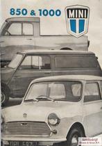 Instructieboekje Mini 850 & 1000 AKD7393 Nederlandstalig, Auto diversen, Handleidingen en Instructieboekjes, Ophalen of Verzenden