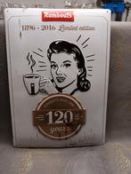 Blikken bordje Rombouts koffie 2016, Verzamelen, Ophalen of Verzenden, Gebruikt, Reclamebord