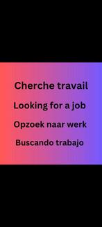 Cherche travail, Offres d'emploi, Profils | Homme/Femme cherche du travail