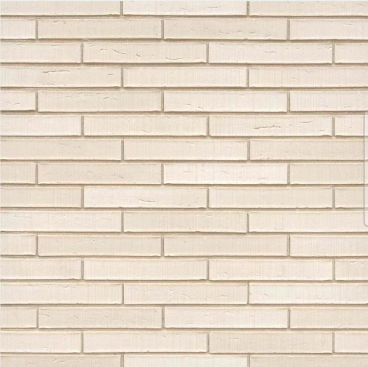 Steenstrips Elignia Artica wit (incl. hoeken) , NIEUW!, Bricolage & Construction, Briques, Neuf, Enlèvement