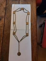 Egyptian revival ketting, Handtassen en Accessoires, Antieke sieraden, Ophalen of Verzenden, Brons, Ketting