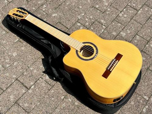 Ortega TZSM-3-L Thomas Zwijsen Signature + Gigbag, Muziek en Instrumenten, Snaarinstrumenten | Gitaren | Akoestisch, Zo goed als nieuw